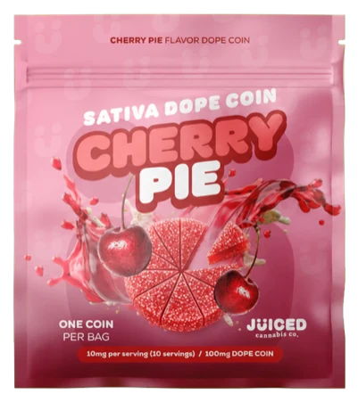 Juiced Dope Coins packaging